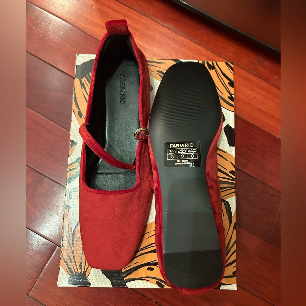 FARM Rio Velvet Flats